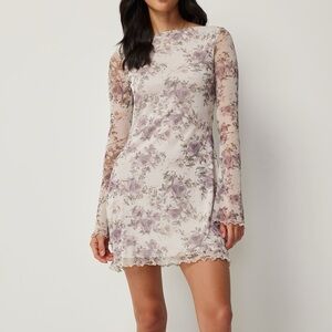 Floral Long Sleeve Dress